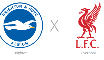Brighton x Liverpool. (Foto: Reprodução) Brighton x Liverpool. (Foto: Reprodução)