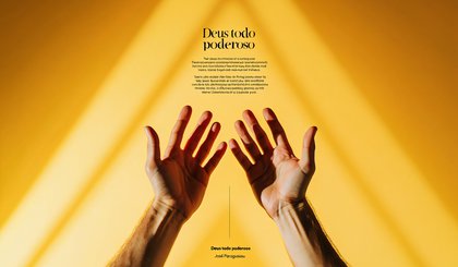 Deus todo poderoso (Foto: Gerado por IA)