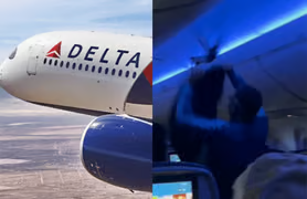 Dois pombos invadiram um voo da Delta Air Lines nos Estados Unidos (Foto: Reprodução) Dois pombos invadiram um voo da Delta Air Lines nos Estados Unidos (Foto: Reprodução)