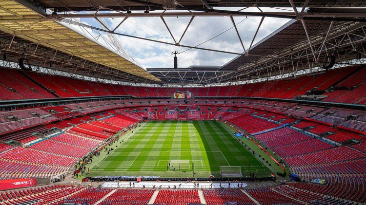 Estádio Wembley, em Londres, na Inglaterra