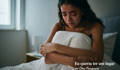 Eu queria ter um lugar (Foto: Gerado por IA)