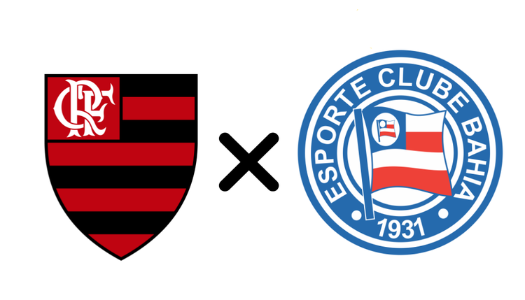 Flamengo x Bahia se enfrentam neste sábado (10), pelo Brasileirão.
