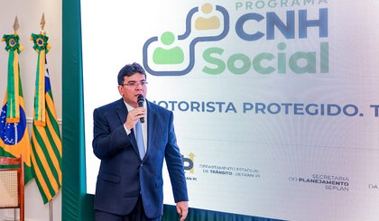 Governo do Estado lança programa que irá disponibilizar 60 mil CNHs e capacetes gratuitos. (Foto: Gabriel Paulino/Reprodução Site do Governo do Piauí) Governo do Estado lança programa que irá disponibilizar 60 mil CNHs e capacetes gratuitos. (Foto: Gabriel Paulino/Reprodução Site do Governo do Piauí)