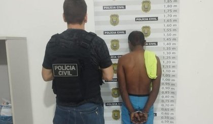 Homem é preso suspeito de furtar restaurante em construção na capital Teresina (Foto: Polícia Civil)