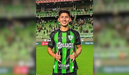 Jogador Miguelito, do América-MG. (Foto: Reprodução/Redes Sociais) Jogador Miguelito, do América-MG. (Foto: Reprodução/Redes Sociais)