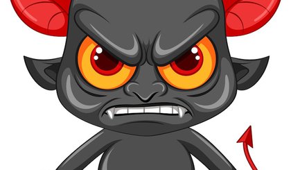 O Diabo não é feio por gosto (Foto: Inteligência artificial)