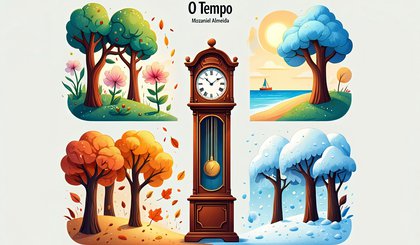 O Tempo (Foto: Gerado por IA)