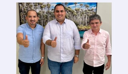 "Petista Edvaldo Aparece com Georgiano e Marcony em Foto Que Intriga Floriano" (Foto: Instragran deputado Georgiano Neto) "Petista Edvaldo Aparece com Georgiano e Marcony em Foto Que Intriga Floriano" (Foto: Instragran deputado Georgiano Neto)