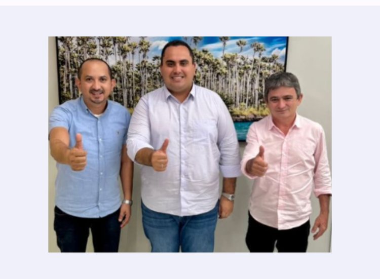 "Petista Edvaldo Aparece com Georgiano e Marcony em Foto Que Intriga Floriano"