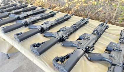 PM distribui novos equipamentos para policiais do Piauí. (Foto: Divulgação/Polícia Militar do Piauí)
