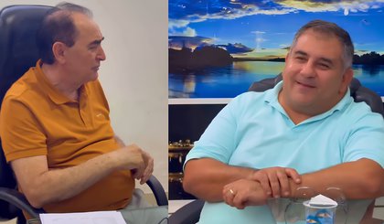 Prefeito Antônio Reis  e vereador David Oka (Foto: Instagram)