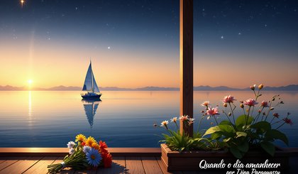 Quando o dia amanhecer (Foto: Gerado por IA)