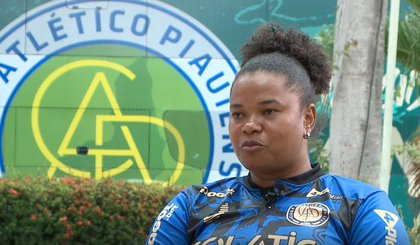 Renata Costa, técnica do Atlético-PI (Foto: TV Rede Clube) Renata Costa, técnica do Atlético-PI (Foto: TV Rede Clube)
