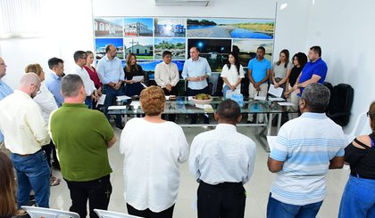 Reunião de Alinhamento (Foto: Instagram do Prefeito Antônio Reis) Reunião de Alinhamento (Foto: Instagram do Prefeito Antônio Reis)