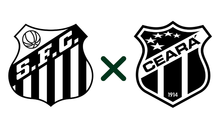 Santos e Ceará se enfrentam hoje (12), encerrando a 8ª rodada do Brasileirão.