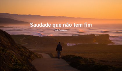 Saudade que não tem fim (Foto: Gerado por IA)