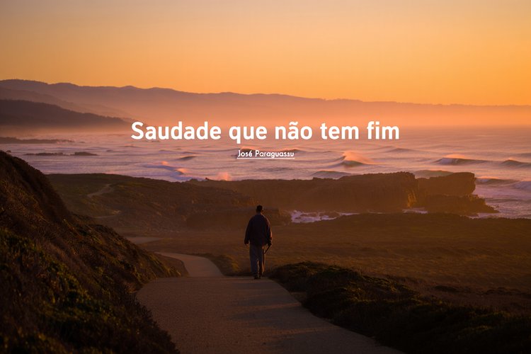 Saudade que não tem fim