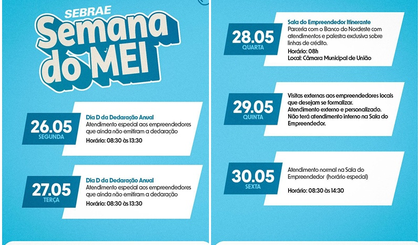 Semana do MEI tem ações, palestras e visitas a empreendedores (Foto: Divulgação)