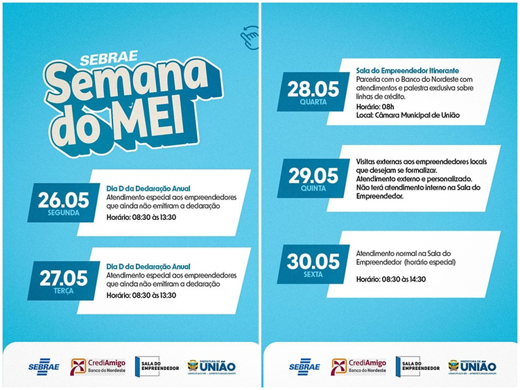 Semana do MEI tem ações, palestras e visitas a empreendedores
