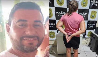 Suspeita de matar companheiro a tiros em bar no PI é presa ao se apresentar à polícia; mulher alegou que sofria agressões constantes (Foto: Divulgação) Suspeita de matar companheiro a tiros em bar no PI é presa ao se apresentar à polícia; mulher alegou que sofria agressões constantes (Foto: Divulgação)