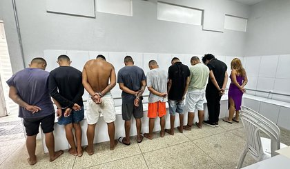 Suspeitos de integrar grupo que fazia arrastões e roubava joias são presos na Zona Sudeste de Teresina. (Foto: Divulgação/SSP-PI)