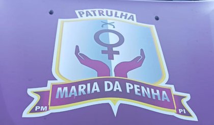 Viatura Policia Militar - Maria da Penha (Foto: Reprodução)
