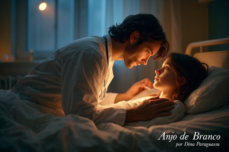 Anjo de branco