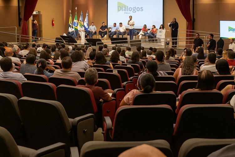 Auditório Unifaesf evento Diálogos Pleo Piaui
