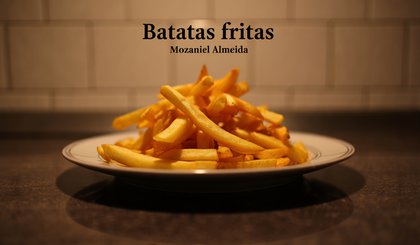 Batatas fritas (Foto: criação IA)