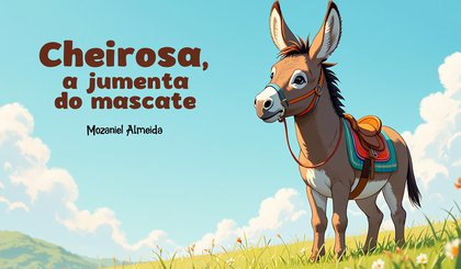 Cheirosa, a jumenta do mascate (Foto: criação IA)