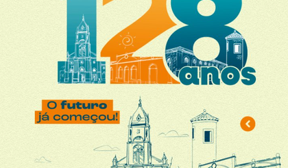 Com o tema “O futuro já começou!”, celebração terá obras, cultura e festa popular (Foto: Reprodução) Com o tema “O futuro já começou!”, celebração terá obras, cultura e festa popular (Foto: Reprodução)