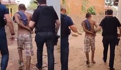 Condenado por roubo é preso em Teresina após mãe trancá-lo em casa e chamar a polícia (Foto: Divulgação/Polícia Civil) Condenado por roubo é preso em Teresina após mãe trancá-lo em casa e chamar a polícia (Foto: Divulgação/Polícia Civil)