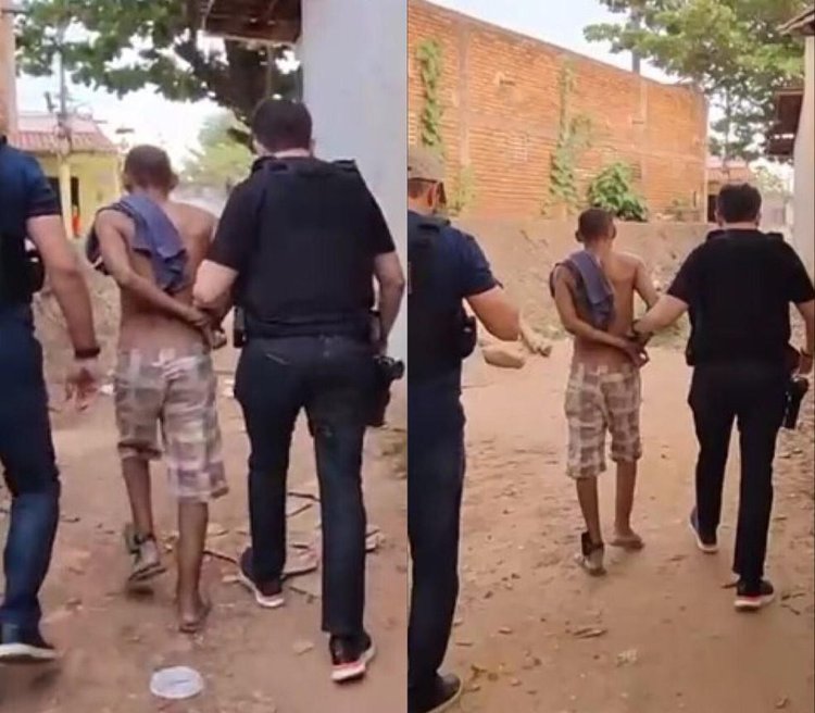 Condenado por roubo é preso em Teresina após mãe trancá-lo em casa e chamar a polícia