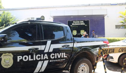 Delegacia Geral de Polícia Civil do Piauí, no Centro de Teresina (Foto: Andrê Nascimento/ g1 Piauí)