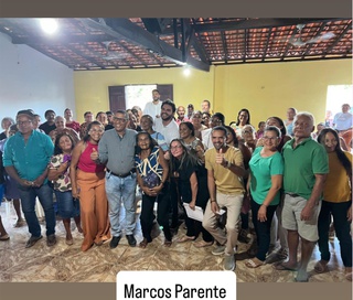 Dr Marcus Vinicius Kalume visita em Marcos Parentes PI