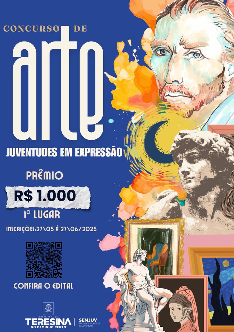 Edital premia jovens artistas e promove exposição em Teresina