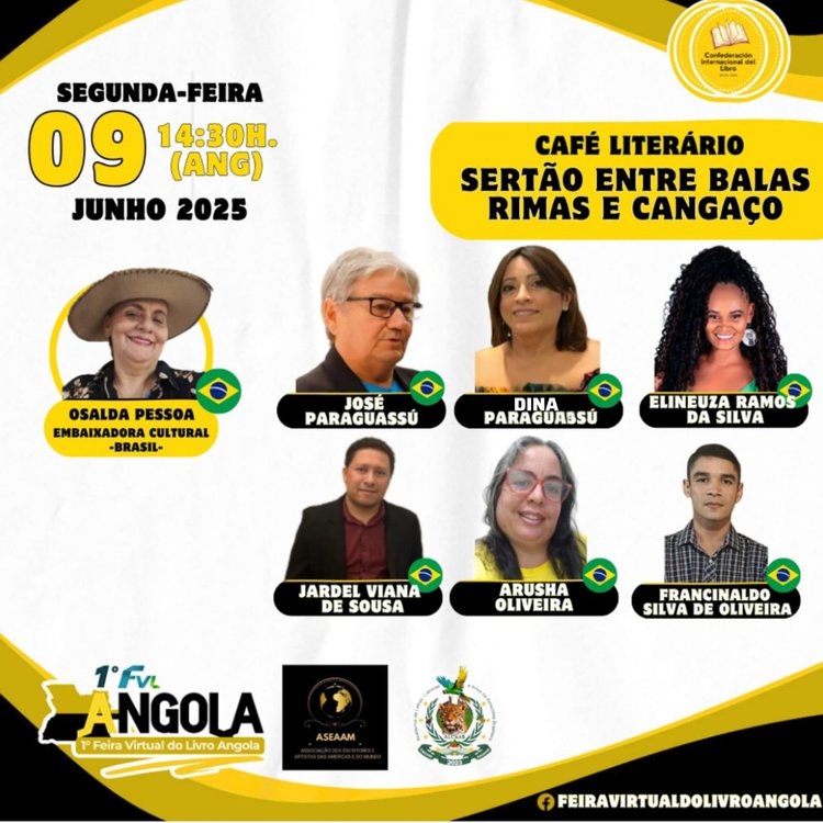 Feira virtual do livro em Angola