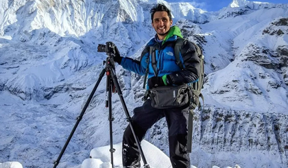Fotógrafo Edson Vandeira é sepultado após morte trágica nos Andes (Foto: Reprodução/redes sociais) Fotógrafo Edson Vandeira é sepultado após morte trágica nos Andes (Foto: Reprodução/redes sociais)