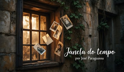 Janela do tempo (Foto: Gerado por IA)