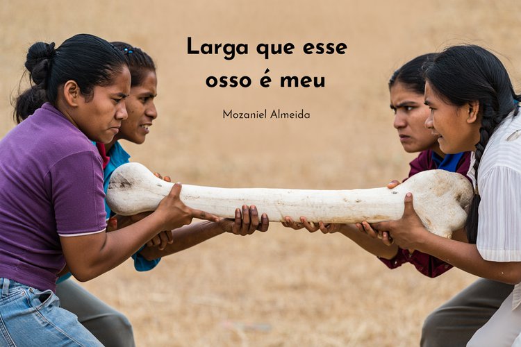 Larga que esse osso é meu