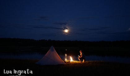 Lua ingrata (Foto: Gerado por IA)