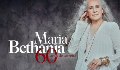 Maria Bethânia anuncia turnê em comemoração aos 60 anos de carreira. (Foto: Divulgação)