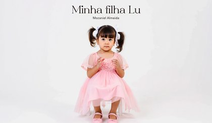 Minha filha Lu (Foto: criação IA)
