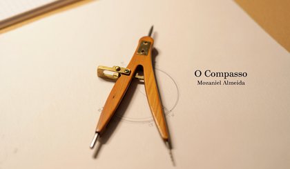 O compasso (Foto: criação IA)