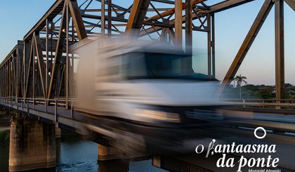 O fantasma da ponte (Foto: criado por IA)