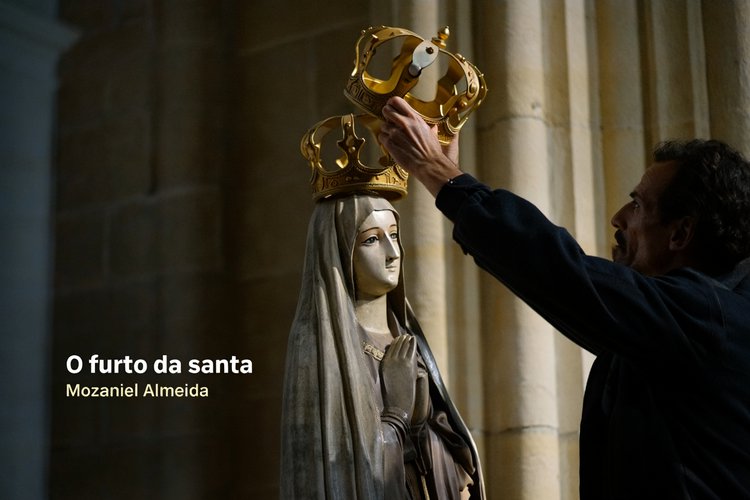 O furto da santa