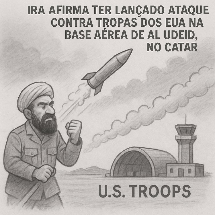 O Irã disse que lançou um ataque às forças dos Estados Unidos na Base Aérea de Al Udeid, no Catar