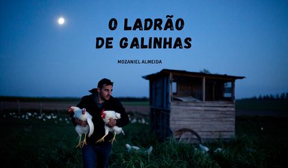 O ladrão de galinhas (Foto: gerado por IA)
