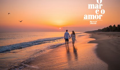 O mar e o amor (Foto: criação IA)