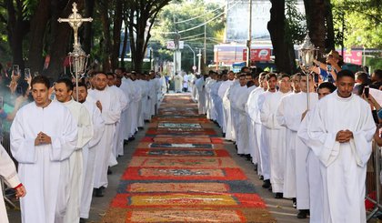 Procissão de Corpus Christi percorrerá as ruas do Centro de Teresina (Foto: Divulgação/Arquidiocese de Teresina) Procissão de Corpus Christi percorrerá as ruas do Centro de Teresina (Foto: Divulgação/Arquidiocese de Teresina)